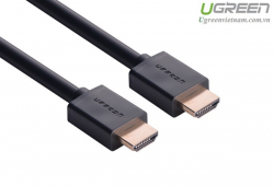 Ugreen 10107 - Cáp HDMI dài 2M cao cấp hỗ trợ Ethernet + 4k 2k HDMI chính hãng Ugreen 10107