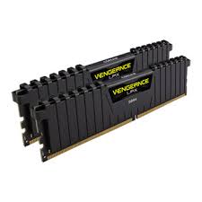 Ram 4 Corsair VENGEANCE® LPX 16GB (2 x 8GB) DDR4 DRAM 2666MHz C16 Memory Kit - Black - CMK16GX4M2A2666C16
