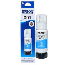 Mực hộp máy in phun Epson 001 -  C13T03Y200 - Cyan - Dùng cho máy in Epson L4150 / L4160 / L6160 / L6170 / L6190